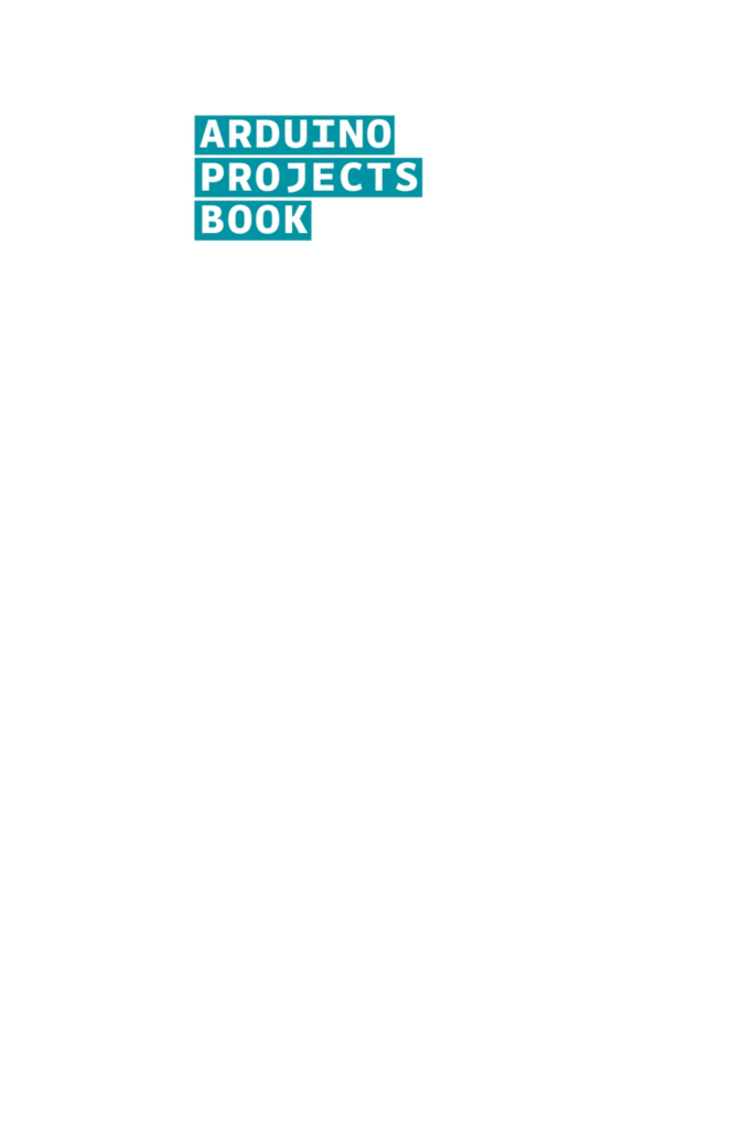 Arduino Projects Book