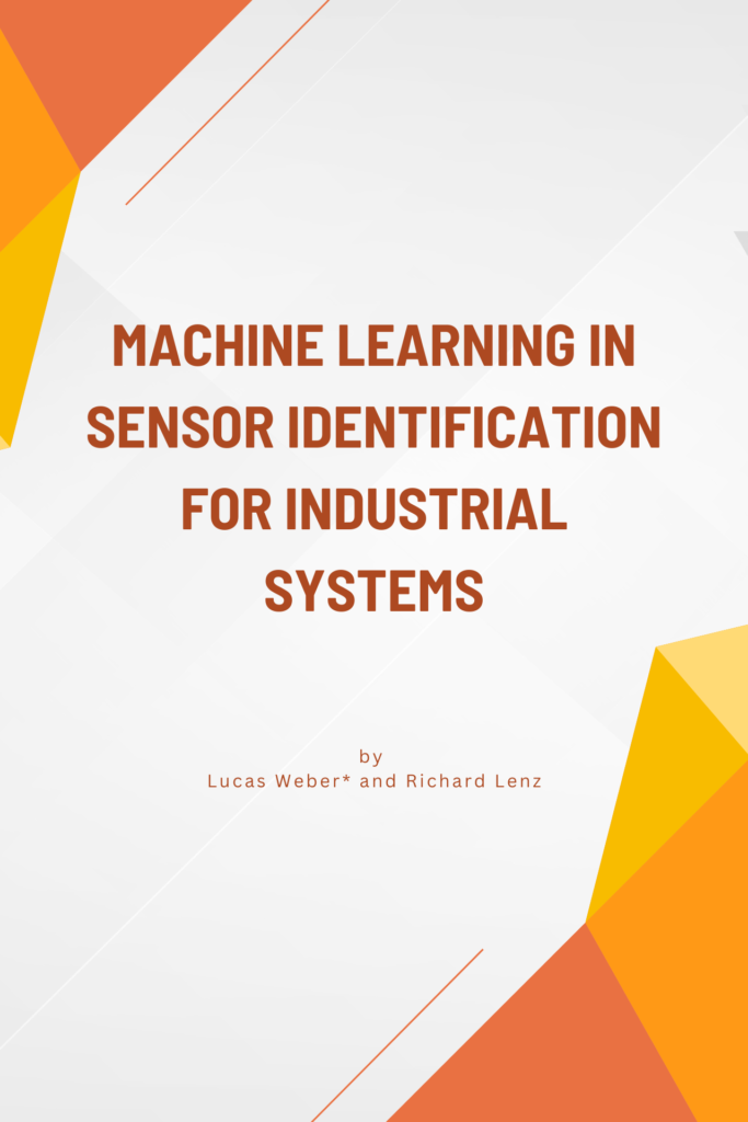 Machine learning in sensor identification for industrial systems